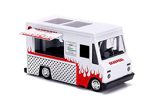 Jada JA99800 1:32 Deadpool Taco Truck, Mehrfarbig Jada JA99800 1:32 Deadpool Taco Truck, Mehrfarbig von Jada Toys