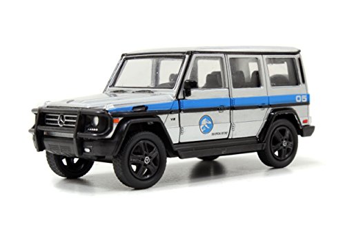 Jada Jurassic World Movie Mercedes-Benz G550 Truck 1/43 Scale Diecast Model Car Candy Silver Jada Jurassic World Movie Mercedes-Benz G550 Truck 1/43 Scale Diecast Model Car Candy Silver von Jada Toys