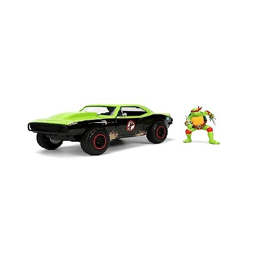 Jada Teenage Mutant Ninja Turtles 1/24 Hollywood Rides 1967 Chevrolet Camaro mit Raphael Figur Jada Teenage Mutant Ninja Turtles 1/24 Hollywood Rides 1967 Chevrolet Camaro mit Raphael Figur von Jada Toys