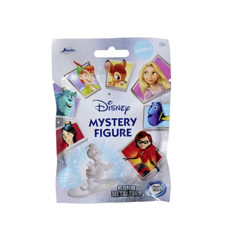 Jada Toys Disney Figur (1x Mystery Figur im Blind Pack) - 1 Überraschungs-Sammelfigur aus 12 Disney Figuren, Nano Metallfigur (ca. 4 cm) für Kinder & Fans ab 3 Jahre, Serie 3 Jada Toys Disney Figur (1x Mystery Figur im Blind Pack) - 1 Überraschungs-Sammelfigur aus 12 Disney Figuren, Nano Metallfigur (ca. 4 cm) für Kinder & Fans ab 3 Jahre, Serie 3 von Jada Toys