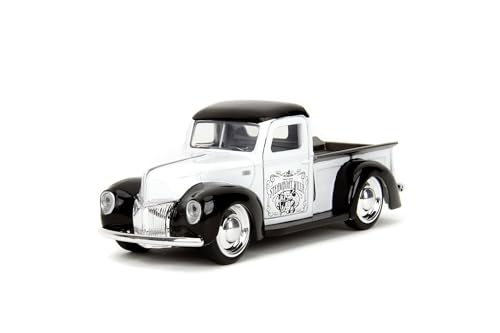 Jada Toys Disney Auto Steamboat Willie Ford Pick-up 1941 (13,5 cm) - Modellauto aus Metall mit Türen zum Öffnen, Spielzeug-Fahrzeug für Micky Maus Fans und Kinder ab 8 Jahre Jada Toys Disney Auto Steamboat Willie Ford Pick-up 1941 (13,5 cm) - Modellauto aus Metall mit Türen zum Öffnen, Spielzeug-Fahrzeug für Micky Maus Fans und Kinder ab 8 Jahre von Jada Toys