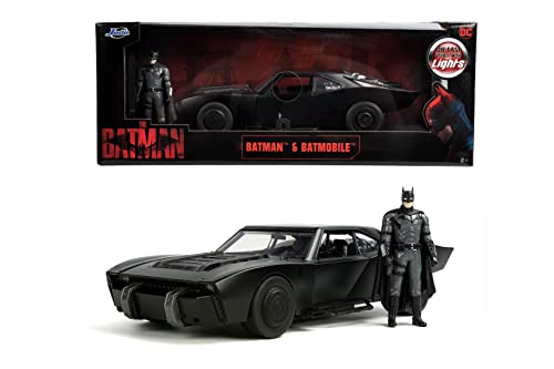 Jada Toys 253216002, Schwarz Batmobile Auto, Ab 8 Jahren, Metall, Estándar von Jada Toys