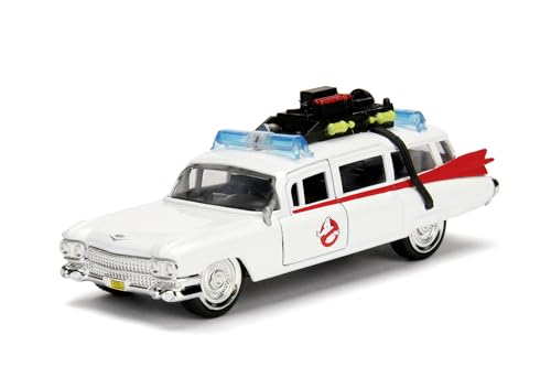 Jada Toys 253232000 Toys Ghostbuster ECTO-1, Auto, Spielzeugauto aus Die-cast, Türen zum Öffnen Maßstab 1:32, weiß Jada Toys 253232000 Toys Ghostbuster ECTO-1, Auto, Spielzeugauto aus Die-cast, Türen zum Öffnen Maßstab 1:32, weiß von Jada Toys