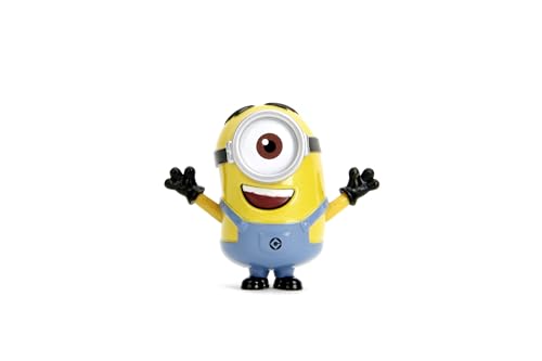Jada Toys Minion Figur (1 Stück) - 1 von 4 Minions Sammelfiguren (Stuart, Kevin, Otto, Bob) aus Metall für Fans und Kinder ab 8 Jahre, Welle 1, Auswahl per Zufallslos, je ca. 6,5 cm Jada Toys Minion Figur (1 Stück) - 1 von 4 Minions Sammelfiguren (Stuart, Kevin, Otto, Bob) aus Metall für Fans und Kinder ab 8 Jahre, Welle 1, Auswahl per Zufallslos, je ca. 6,5 cm von Jada Toys