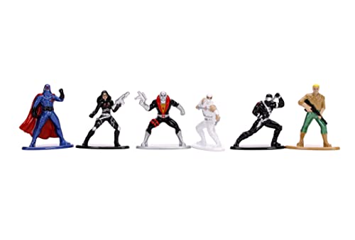 Jada Toys GI Joe Nanofigs 6er-Set Nano Sammelfiguren aus Die-Cast, Duke, Cobra Commander, Baroness, Snake Eyes, Destro, Storm Shadow, Spielzeugfiguren, 6 Stück/Set, 4 cm, ab 8 Jahren Jada Toys GI Joe Nanofigs 6er-Set Nano Sammelfiguren aus Die-Cast, Duke, Cobra Commander, Baroness, Snake Eyes, Destro, Storm Shadow, Spielzeugfiguren, 6 Stück/Set, 4 cm, ab 8 Jahren von Jada Toys