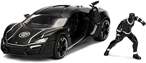 Jada Toys - 99723bk - Modell Lykan Hypersport Mit Black Panther Figur 1/24 Die Cast Marvel , Schwarz Jada Toys - 99723bk - Modell Lykan Hypersport Mit Black Panther Figur 1/24 Die Cast Marvel , Schwarz von Jada Toys