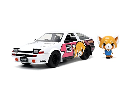 Jada Toys Aggretsuko 1986 Toyota Trueno AE86 1:24, Weiß Jada Toys Aggretsuko 1986 Toyota Trueno AE86 1:24, Weiß von Jada Toys