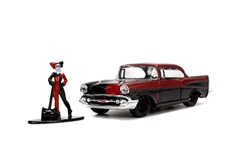 Jada Toys DC Harley Quinn 1957 Chevy Bel Air 1:32, 253253014 Jada Toys DC Harley Quinn 1957 Chevy Bel Air 1:32, 253253014 von Jada
