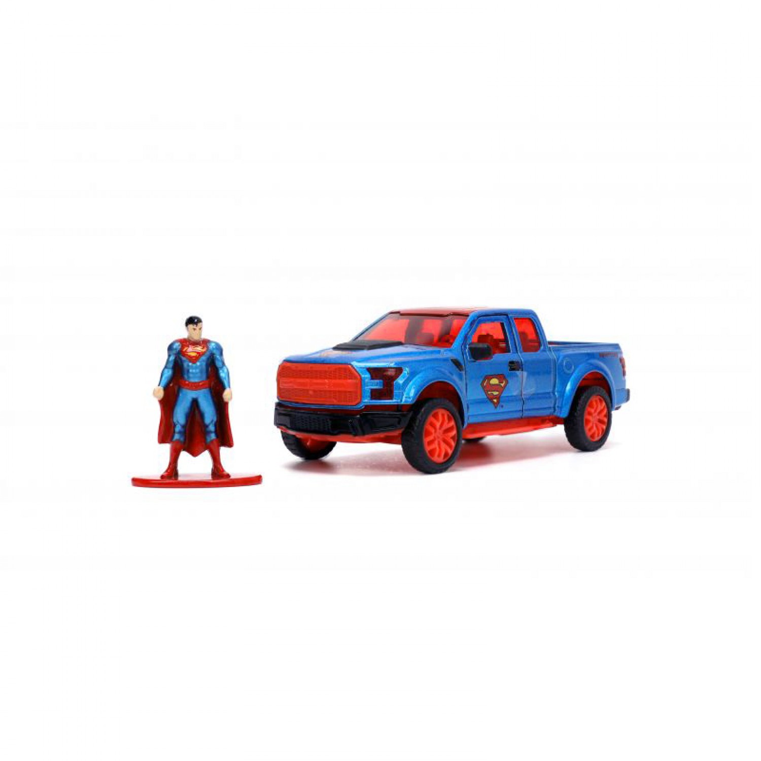 Jada Toys DC Superman + Ford F-150 Raptor 2017-Set Jada Toys DC Superman + Ford F-150 Raptor 2017-Set von Jada Toys