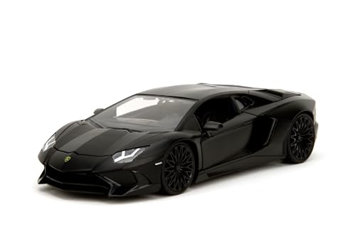 Jada Toys Fast and Furious Modellauto Lamborghini Aventador (19 cm) - Deckard Shaw's Film-Auto aus F&F 7, Fahrzeug aus Metall mit Teilen zum Öffnen, für Fans & Sammler ab 8 Jahre Jada Toys Fast and Furious Modellauto Lamborghini Aventador (19 cm) - Deckard Shaw's Film-Auto aus F&F 7, Fahrzeug aus Metall mit Teilen zum Öffnen, für Fans & Sammler ab 8 Jahre von Jada Toys
