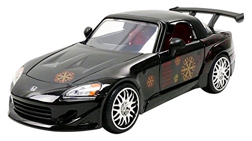 Jada Toys - Fahrzeug Miniatur Honda S2000 Fast and Furious, 99541bk, schwarz, Maßstab 1:24 von Jada Toys