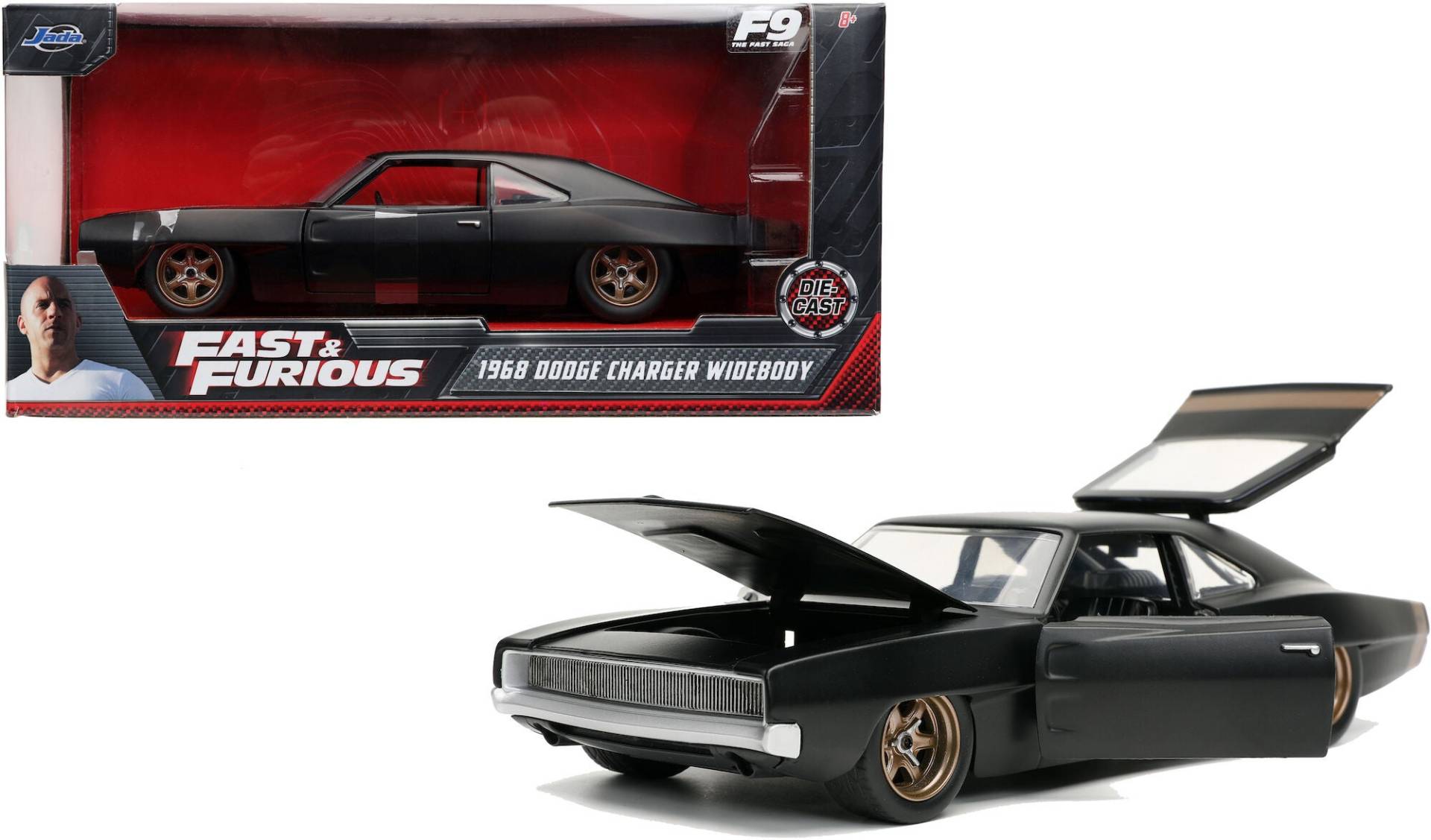 Jada Toys Fast & Furious 1968 Dodge Charger 1:24 Auto Jada Toys Fast & Furious 1968 Dodge Charger 1:24 Auto von Jada Toys