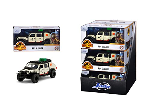 Jada Toys Jurassic World 2020 Jeep Gladiator 1:32, Braun von Jada