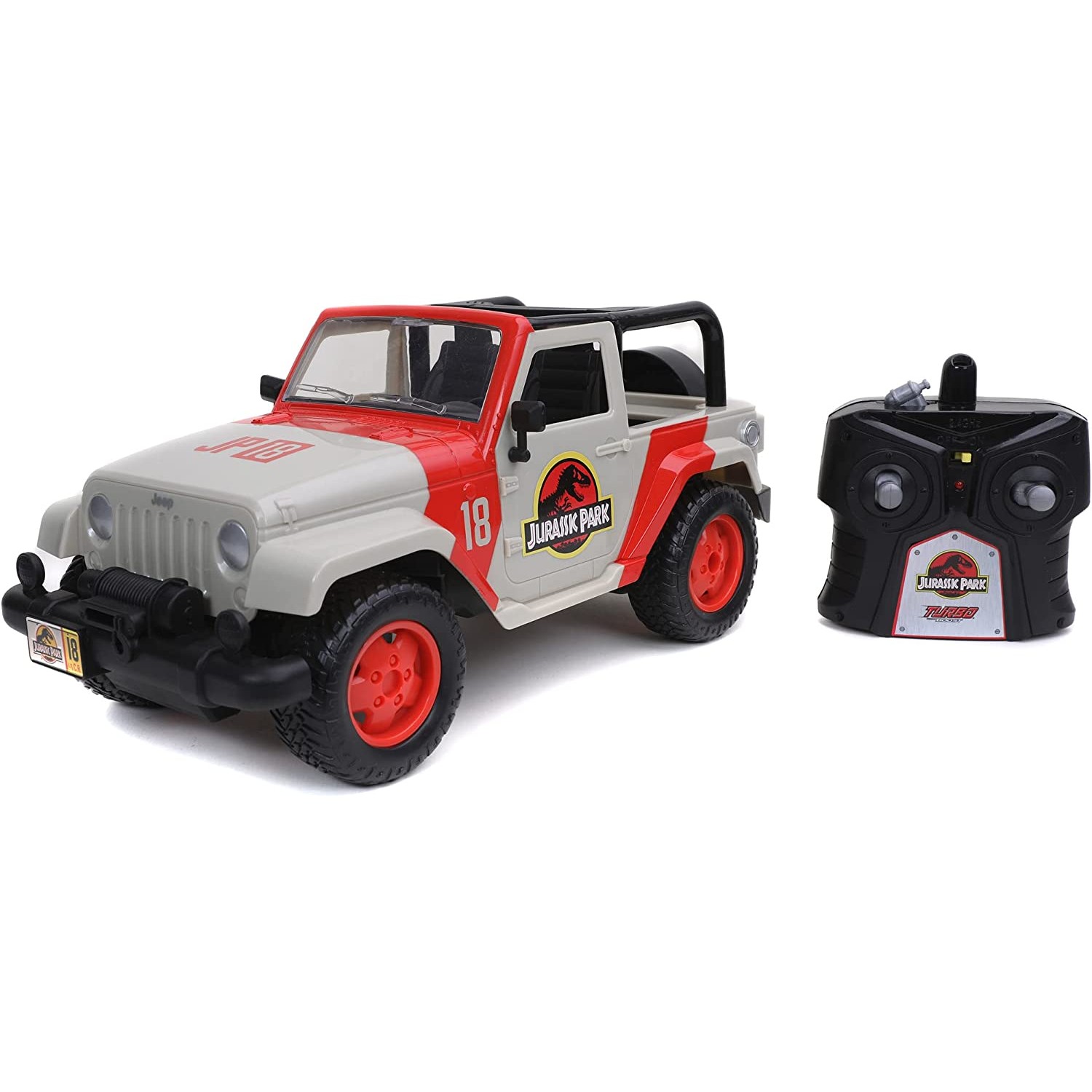 Jada Toys Jurassic World Jeep Wrangler Ferngesteuertes Auto von Jada Toys