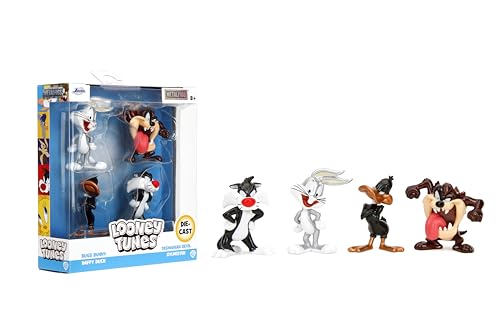 Jada Toys Looney Tunes 6,3 cm 4er-Pack Wave 1 Die-Cast Figuren von Jada