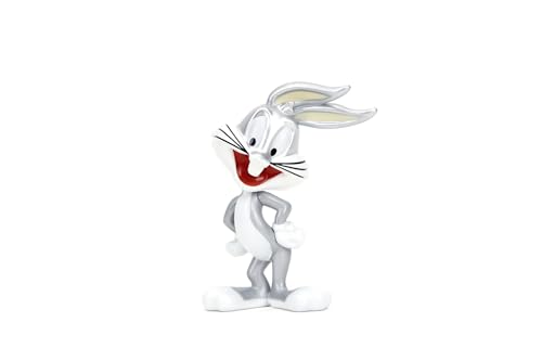 Jada Toys Looney Tunes Figur (1 Stück) - 1 von 4 Sammelfiguren aus Metall (Bugs Bunny, Daffy Duck, Taz oder Sylvester) für Fans und Sammler ab 8 Jahre, Welle 1, Auswahl per Zufallslos, 6,5cm von Jada Toys