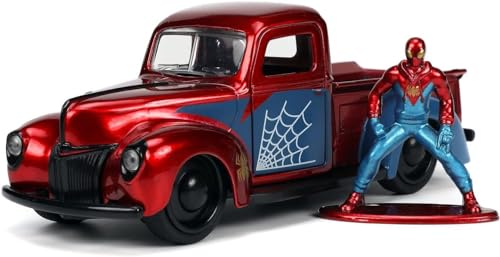 Jada Toys Marvel 1941 Ford Pick Up 1:32, Rot/Blau Jada Toys Marvel 1941 Ford Pick Up 1:32, Rot/Blau von Jada