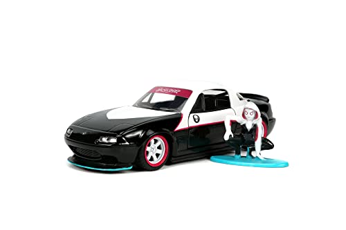 Jada Toys Marvel Ghost Spider 1990 Miata 1:32 Jada Toys Marvel Ghost Spider 1990 Miata 1:32 von Jada Toys