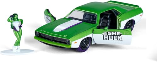 Jada Toys Marvel She-Hulk 1:32 Fahrzeug Spielfigur Hulk Sammelauto Sammelfigur Hulk Geschenk Jada Toys Marvel She-Hulk 1:32 Fahrzeug Spielfigur Hulk Sammelauto Sammelfigur Hulk Geschenk von Jada Toys