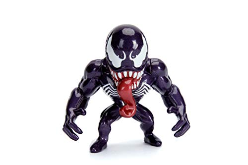 Jada Toys Marvel Ultimate Venom Figur, 10 cm, Die-Cast, Sammelfigur, lila, 253221009 von Jada Toys