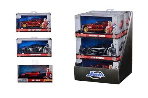 Jada Toys Marvel Vehicle Assortment 1:32 Jada Toys Marvel Vehicle Assortment 1:32 von Jada Toys