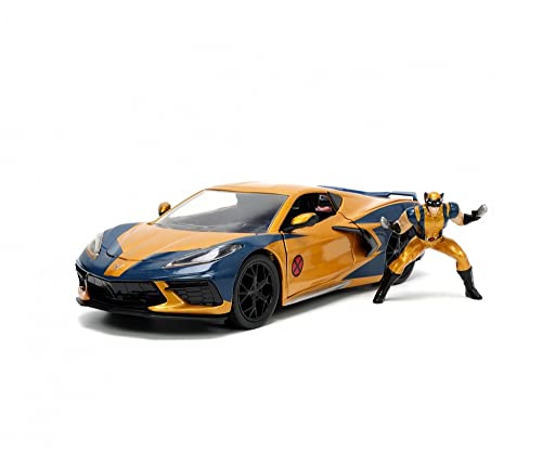 Jada Toys Marvel X-Men Wolverin Chevy Corvette Jada Toys Marvel X-Men Wolverin Chevy Corvette von Jada Toys