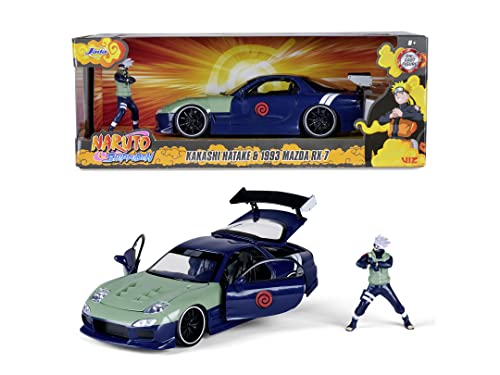 Jada Toys Naruto 1995 Mazda RX-7 1:24, Schwarz von Jada