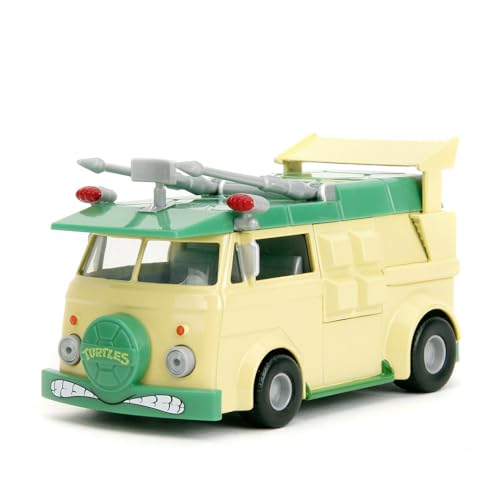 Jada Toys - Ninja Turtles Party Wagon, Modellauto aus Metall, 1:32, Teenage Mutant Ninja Turtles Party-Van aus Metall, 13,5 cm, für Fans und Kinder ab 8 Jahre Jada Toys - Ninja Turtles Party Wagon, Modellauto aus Metall, 1:32, Teenage Mutant Ninja Turtles Party-Van aus Metall, 13,5 cm, für Fans und Kinder ab 8 Jahre von Jada Toys