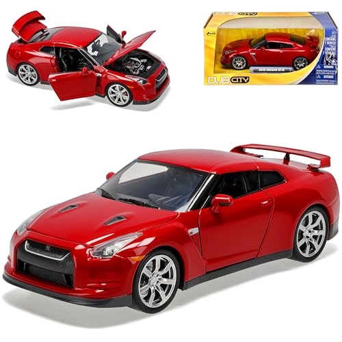 Jada Toys Nisan Skyline GTR Gt-r 2009 R35 R 35 Rot Coupe 1/24 Modellauto Modell Auto Jada Toys Nisan Skyline GTR Gt-r 2009 R35 R 35 Rot Coupe 1/24 Modellauto Modell Auto von Jada Toys