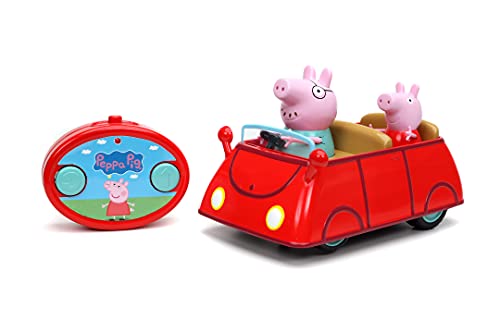 Jada Toys Peppa Pig RC Car, Driftfunktion, ferngesteuertes Auto, Mehrfarbig von Jada Toys