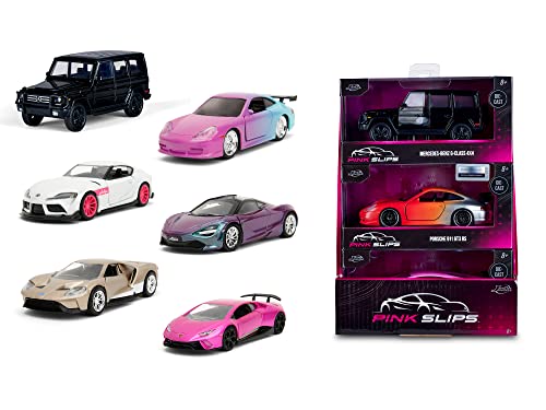 Jada Toys - Pink Slips 1:32 - Zufällige Auswahl aus 1 von 6 verschiedenen Fahrzeugen Jada Toys - Pink Slips 1:32 - Zufällige Auswahl aus 1 von 6 verschiedenen Fahrzeugen von Jada Toys