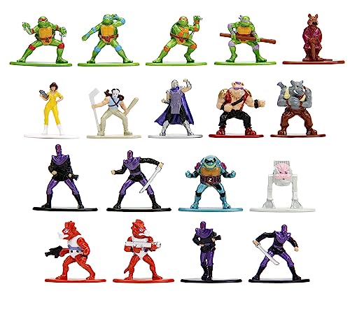 Jada Toys Teenage Mutant Ninja Turtles 4,2 cm 18er-Pack Serie 1 Druckguss-Figuren, Spielzeug für Kinder und Erwachsene, Mehrfarbig Jada Toys Teenage Mutant Ninja Turtles 4,2 cm 18er-Pack Serie 1 Druckguss-Figuren, Spielzeug für Kinder und Erwachsene, Mehrfarbig von Jada Toys