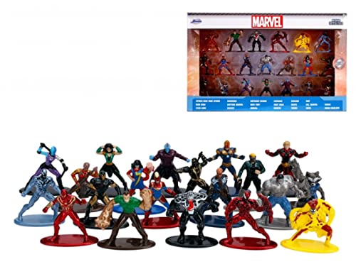 Marvel 4,2 cm Druckguss-Metall-Sammelfiguren, 20 St ck, Wave 3, Spielzeug f r Kinder und Erwachsene von Jada Toys