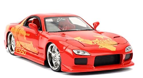 Modell Auto DieCast JL5 MAZDA RX-7 orange von Fast And Furious Part 9 Maßstab 1/32 Modell Auto DieCast JL5 MAZDA RX-7 orange von Fast And Furious Part 9 Maßstab 1/32 von Jada Toys