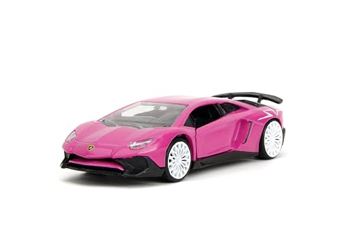 Pink Slips 1:32 Lamborghini Aventador Die-Cast Car, Spielzeug für Kinder und Erwachsene Pink Slips 1:32 Lamborghini Aventador Die-Cast Car, Spielzeug für Kinder und Erwachsene von Jada Toys