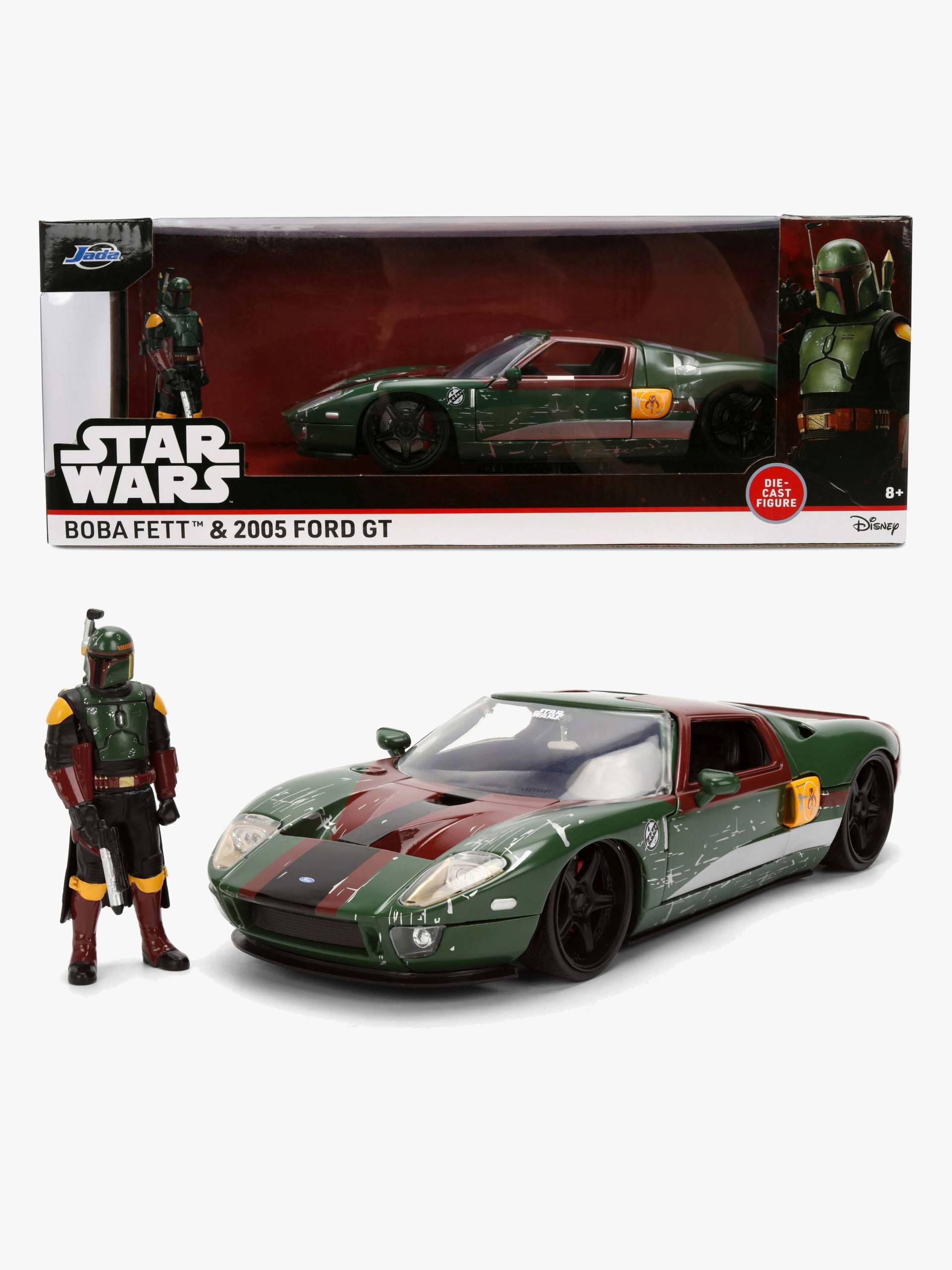 Star Wars Boba Fett 2005 Ford GT Spielzeugauto 1:24 Star Wars Boba Fett 2005 Ford GT Spielzeugauto 1:24 von Jada Toys