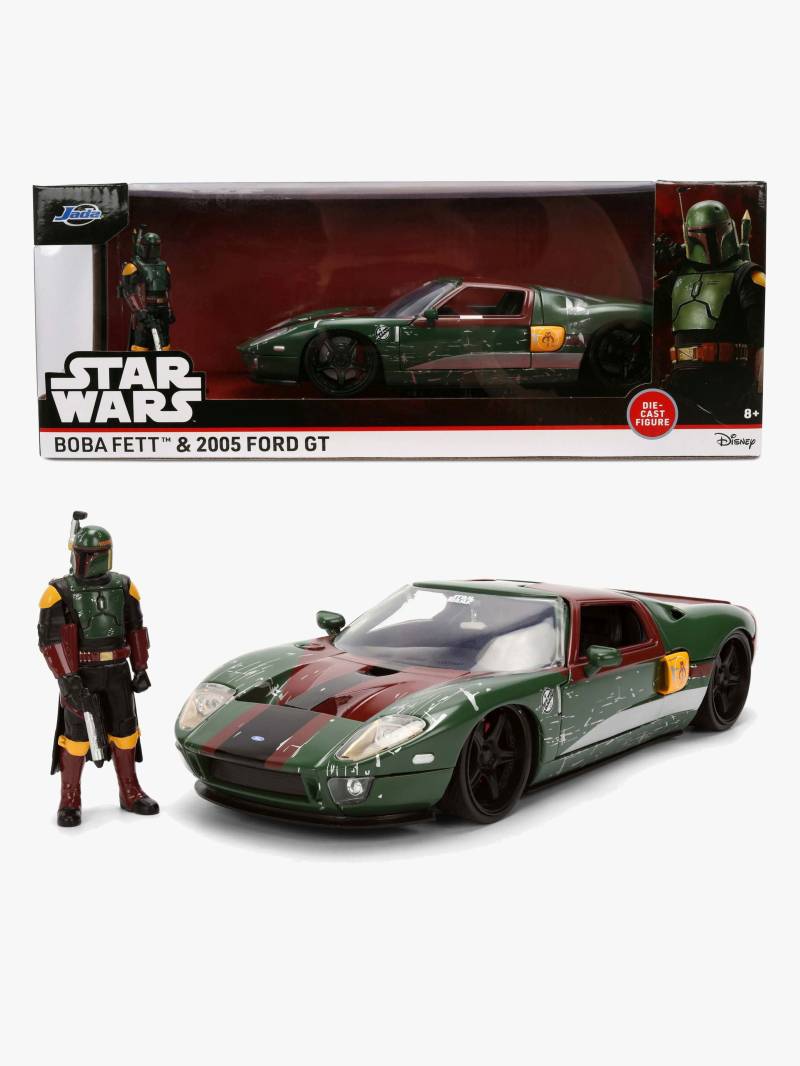 Star Wars Boba Fett 2005 Ford GT Spielzeugauto 1:24 Star Wars Boba Fett 2005 Ford GT Spielzeugauto 1:24 von Jada Toys