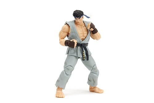 Street Fighter II Ryu (Player 2) Actionfigur, Spielzeug für Kinder und Erwachsene von Jada Toys