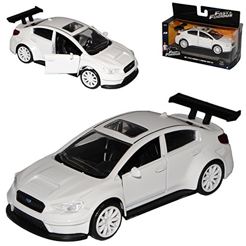 Subaru Impreza WRX STI Weiss Ab 2014 Mr Little Nobody´s The Fast and Furious 8 1/32 Jada Modell Auto von Jada Toys