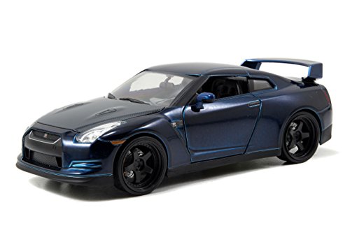 Unbekannt Fast & Furious Modellauto aus Metall - Brian's Nissan GT-R (R35) - Länge 20 cm von Jada Toys
