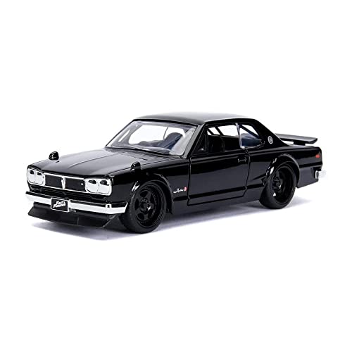 Jada JA99602 1:32 Brian's 1971 Skyline 2000 GT-R-Schwarz von Jada Toys