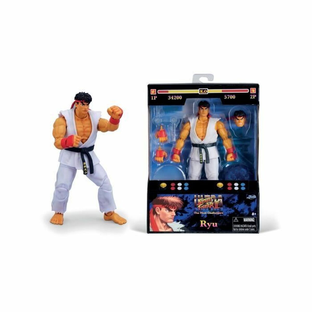 Figur mit Gelenken Jada Street Fighters - RYU 15 cm von Jada