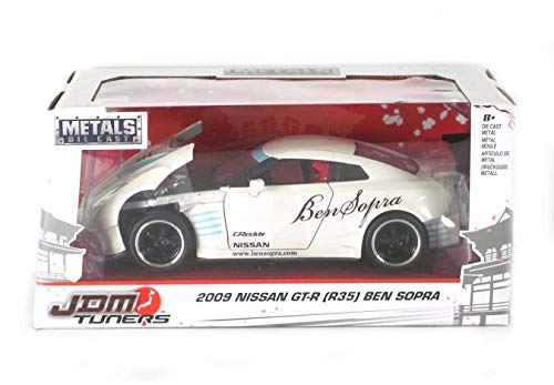 Jada 2009 Nissan GT-R R35 Ben Sopra JDM Tuners GREDDY 1:24 Toys 98569 Jada 2009 Nissan GT-R R35 Ben Sopra JDM Tuners GREDDY 1:24 Toys 98569 von Jada