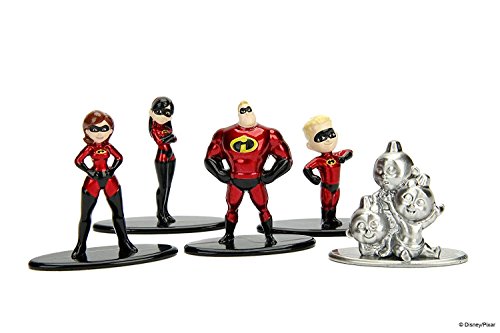 Jada Minifiguren Set X5 Die Unglaublichen 4Cm Jada Minifiguren Set X5 Die Unglaublichen 4Cm von Jada