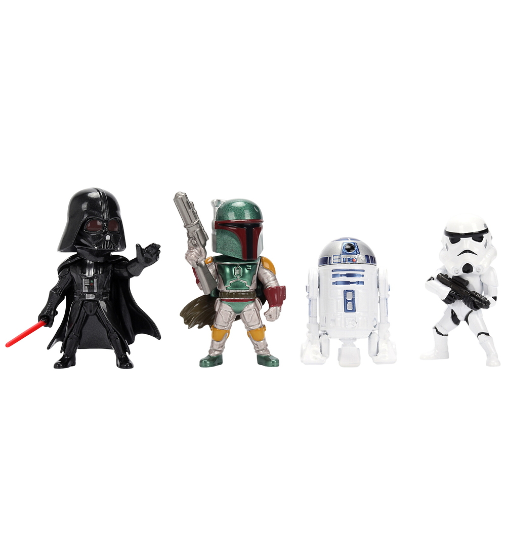 Jada Star Wars Spielfiguren - 6,5 cm - 4er-Pack - Jada - One Size - Spielzeugfiguren von Jada