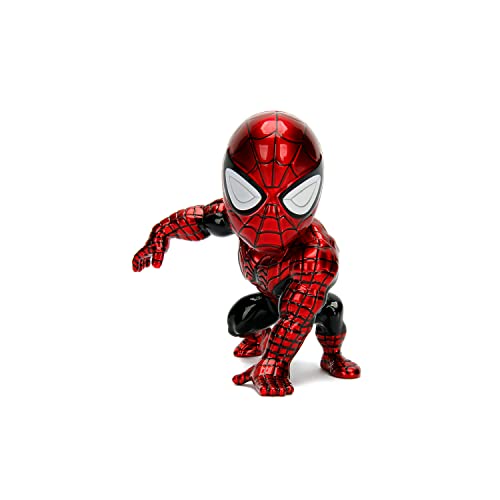 Jada Toys Marvel Superior Spider-Man Figur aus Druckguss, 10 cm, rot/blau metallic von Jada Toys