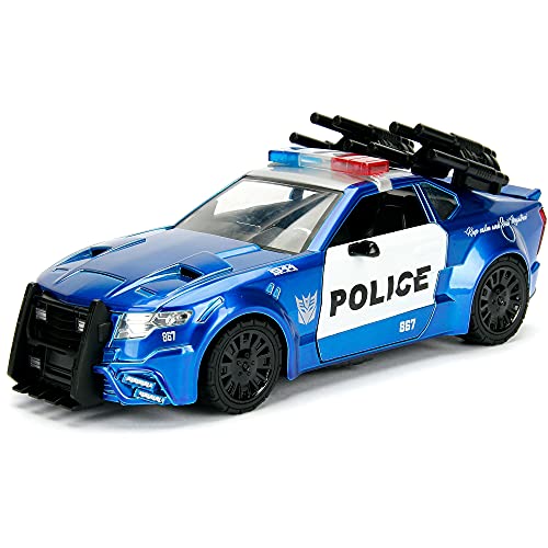 Jada Toys – 98400 – Modellbau – Film Transformers Polizei – Transformers 5 Barricade Polizei, Maßstab 1:24, Blau/Weiß Jada Toys – 98400 – Modellbau – Film Transformers Polizei – Transformers 5 Barricade Polizei, Maßstab 1:24, Blau/Weiß von Jada