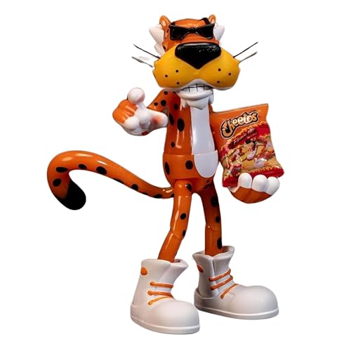 Jada Toys Cheetos Chester Cheetah Flamin' Hot Glow-in-The-Dark Actionfigur, 15,2 cm von Jada
