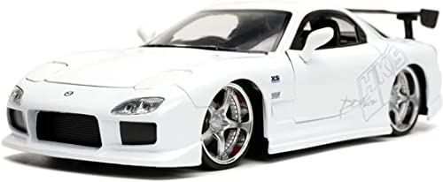 Jada Toys Fast & Furious 1:24 1992 Mazda RX-7 Die-cast Car, Toys for Kids and Adults Jada Toys Fast & Furious 1:24 1992 Mazda RX-7 Die-cast Car, Toys for Kids and Adults von Jada