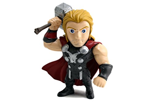 Marvel Avengers Movie Thor - Metalfigs 10cm Sammelfigur 97712 detailgetreue Gestaltung, aus hochwertigem Diecast-Metall, verpackt in edler Fensterbox von Jazwares